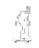 Pushing skateboarder Animation of a pixelated skate, pushing